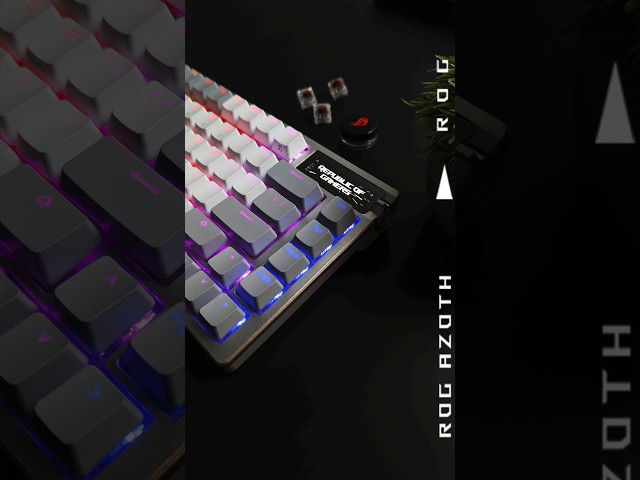 The ASUS ROG AZOTH Mechanical Keyboard Is Awesome