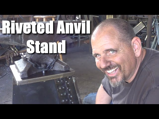 Riveted Anvil Stand for 150 pound Trenton  OMG