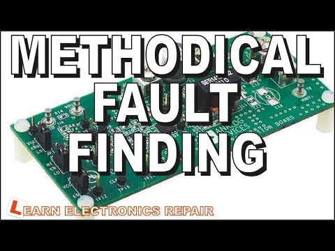 Pure Electronics Repair. Learn Methodical Fault Finding Techniques / Methods To Fix Almost Anything
