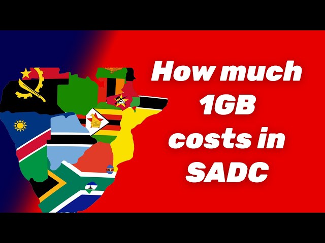 This is how much 1GB Costs in every SADC Country