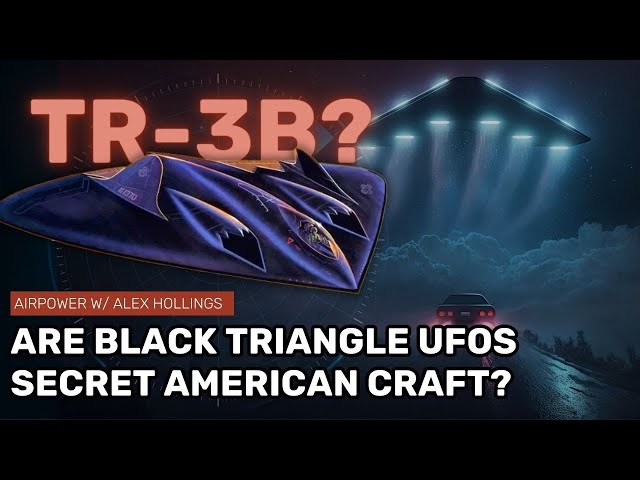 The longstanding mystery of BLACK TRIANGLE UFOs