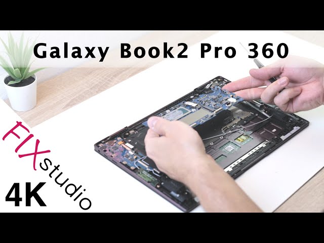 Samsung Galaxy Book2 Pro 360 - disassemble [4k]