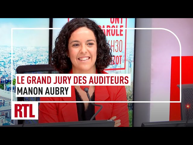 Le Grand Jury des Auditeurs de RTL : Manon Aubry
