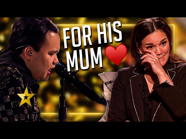 He Performs a HEARTWARMING Tribute to his Mom on America's Got Talent 😢
