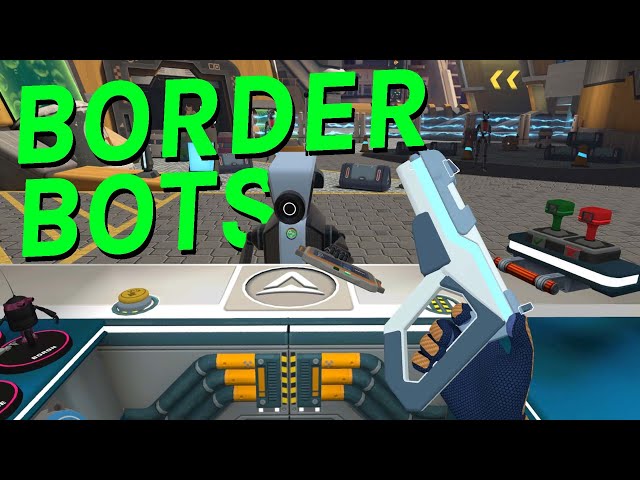 Border Bots VR Review: Challenging, Vibrant Security Sim (PSVR 2, Quest)