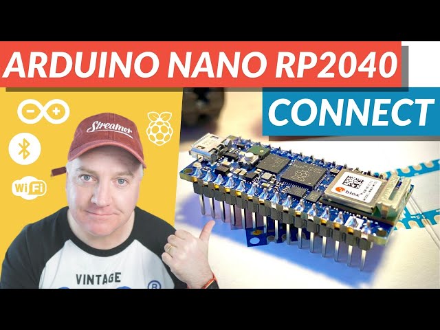 Arduino Nano RP2040 Connect, First look