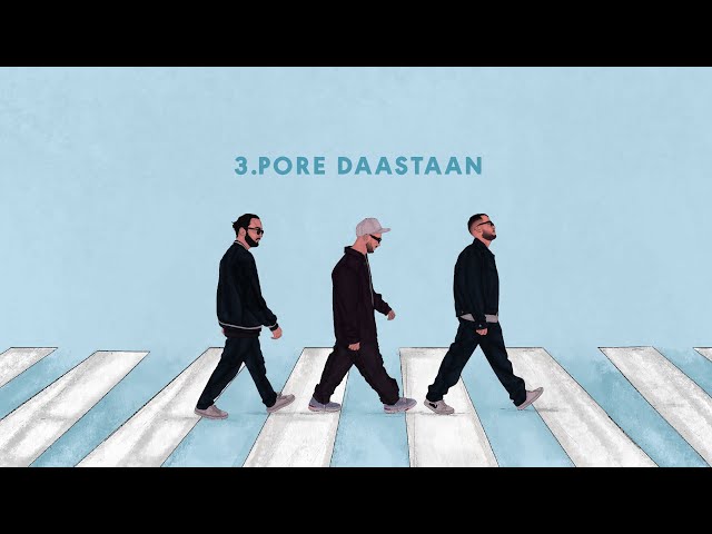 3- Pore Daastaan- Pooyan Ardalan X Imanemun X Dara K [Official Lyric Video]