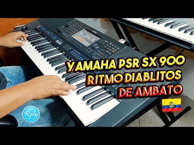 Ritmo Diablitos de Ambato | Yamaha psr sx900| Rely Producciones ✔2023