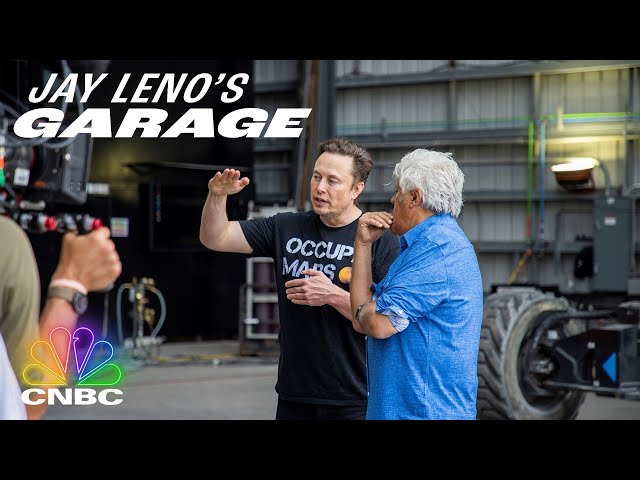 Elon Musk Gives Jay Leno A Tour of SpaceX | Watch The Full Ep Wed 10p ET