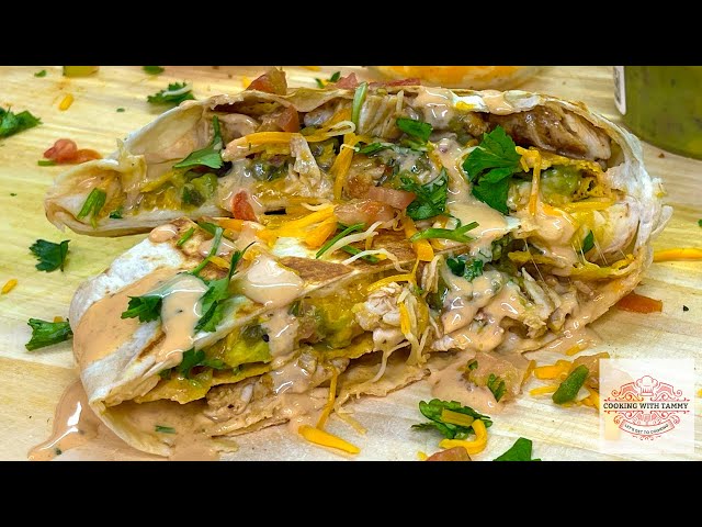 Mexican Style Chicken Dorito Crunchwrap Recipe