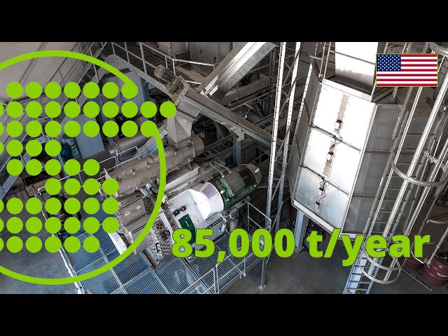 85,000 t/year greenfield Pelleting Plant - Wood Pellets from Germany