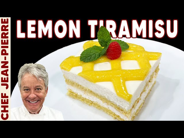 Limoncello Tiramisu Recipe | Chef Jean-Pierre