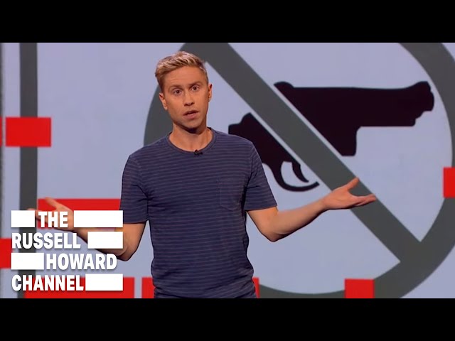 Russell Howard Slams Ridiculous U.S. Gun Laws | The Russell Howard Hour