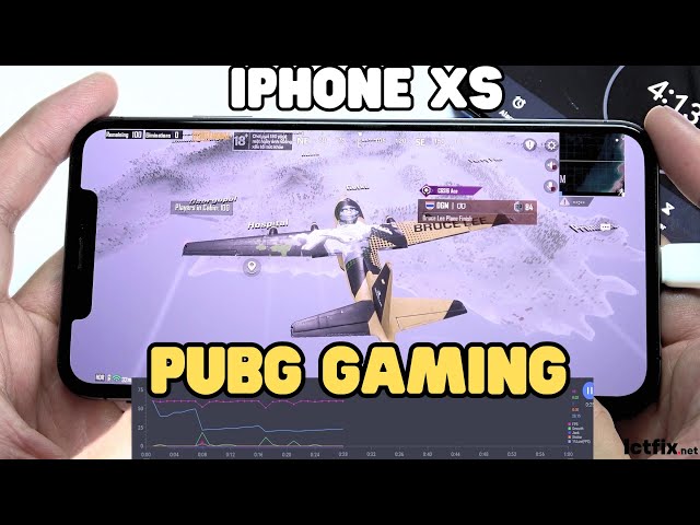 iPhone XS Max PUBG Mobile Gaming test CODM | Apple A12 Bionic