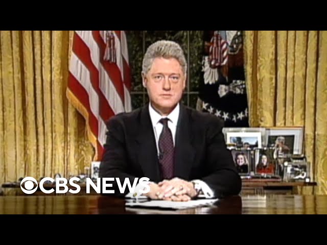 From the archives: Bill Clinton addresses nation on Bosnia