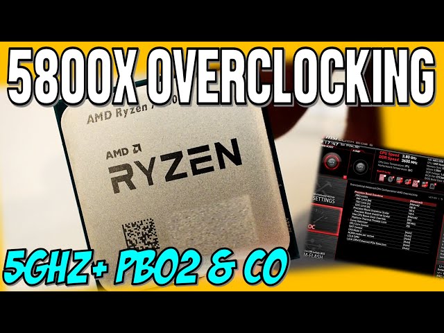 I Overclocked My Ryzen 7 5800X Using Precision Boost Overdrive 2 and Curve Optimizer