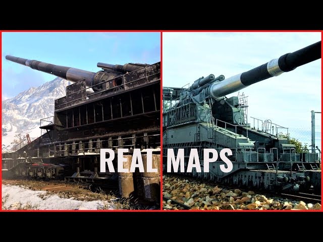 Call of Duty WW2 Multiplayer Map Locations In Real Life