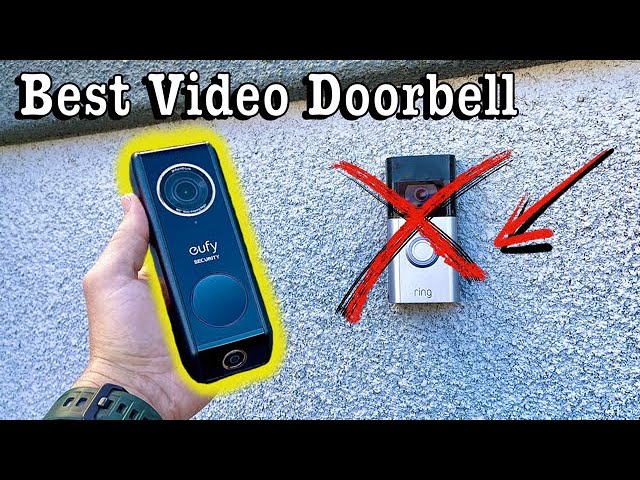 BEST Video Doorbell 2024 with No Subscription Required Eufy Dual Camera Doorbell Installation Memory