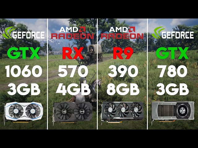 GTX 1060 vs RX 570 vs R9 390 vs GTX 780 Test in 6 Games