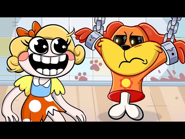 Poppy Playtime Chapter 3 DOGDAY BUT CUTE Daily Life Animation