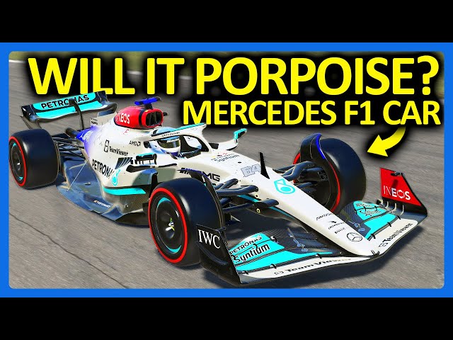 Will The NEW Mercedes Formula 1 Car Porpoise in iRacing?!?