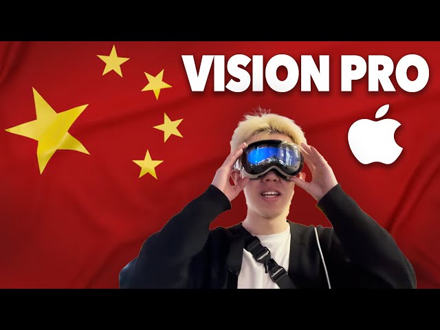 STRONG REACTION. Strangers try Apple Vision Pro in CHINA