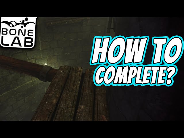 How to Complete Pillar Climb in Bonelab (Level 11 Tutorial)