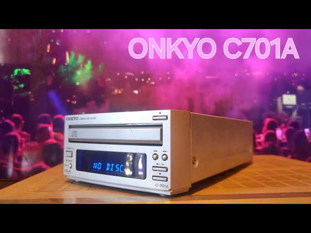 750K. Đầu CD siêu nhỏ ONKYO C-701. #cdplayer #stereo #danmini #hifi