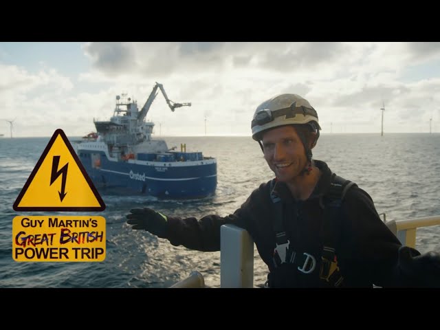 Guy AMAZED by the engineering of an Offshore Wind Farm | Guy Martin