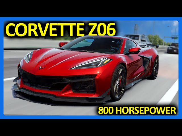 Cutting Up Traffic with an 800 Horsepower Corvette Z06!! (No Hesi)