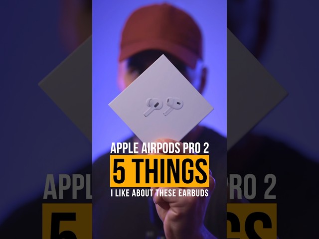 5 Things I Like About The Apple AirPods Pro 2 (USB-C) #shorts #apple #airpodspro2 #truewireless
