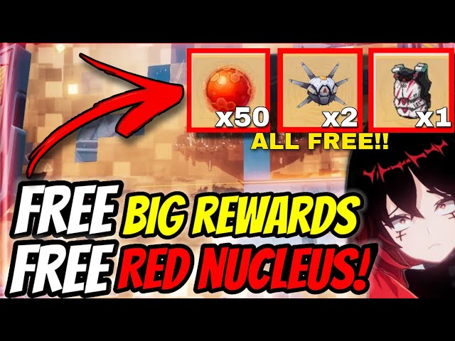 Tower of Fantasy BIG FREE REWARDS! FREE PULLS! FREE RED NUCLEUS!!!
