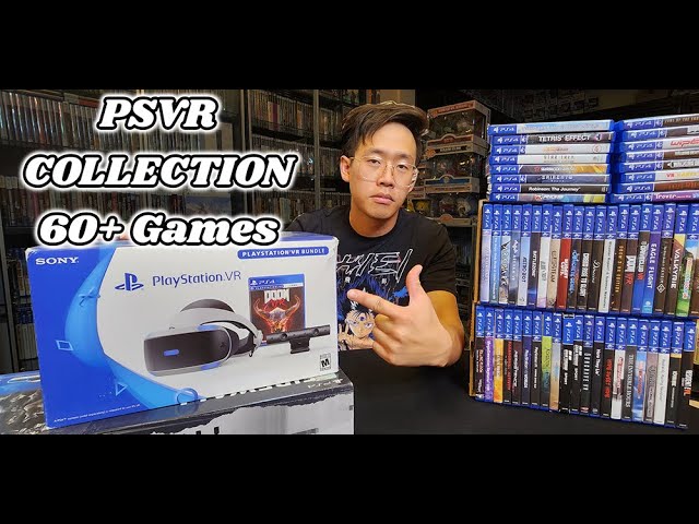 My PlayStation 4 [PSVR] collection - Video game collection