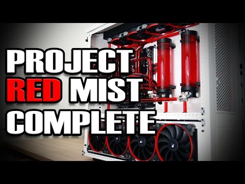 Ultimate Gaming PC Build: Red Mist is Complete!