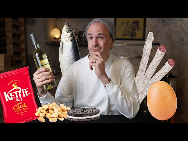 Extreme FOOD and WINE Matching - Master of Wine pairs Snacks and Wine!