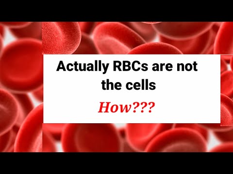 RBCs are technically not cells at least in case of mammals and birds. Why???