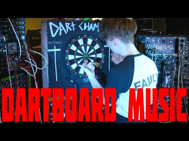 DARTBOARD SYNTH - PLAYING MUSIC WITH A DARTS?