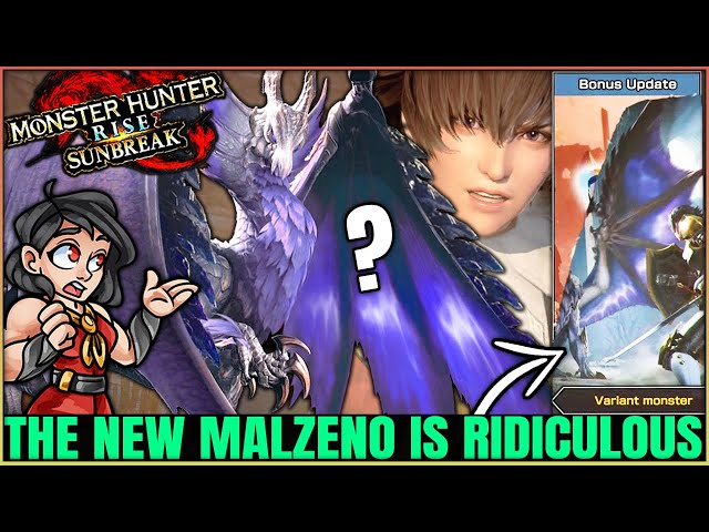 The Bonus Update New Monster is INSANE - Ultra Malzeno Hints & More - Monster Hunter Rise Sunbreak!