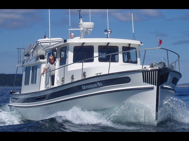 Nordic Tug 37  (sold) check out the follow up video linked below on this boat...