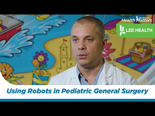 Using Robots in Pediatric General Surgery