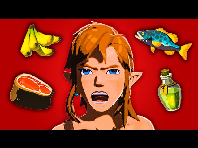 Zelda BotW, aber Link darf nichts essen!