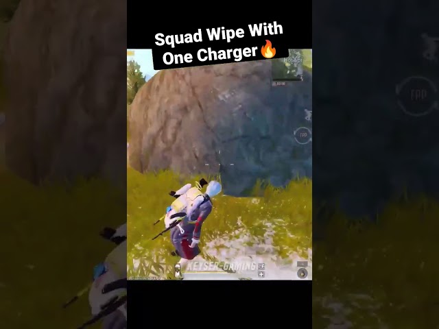 Squad Wipe With One Charger🔥