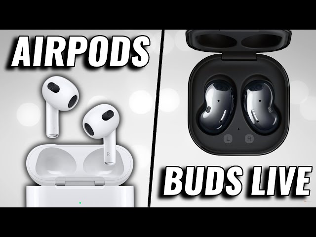 It's No Contest... NEW AirPods 3 vs Galaxy Buds Live