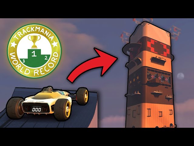 How I beat Trackmania's Hardest Tower Speedrun