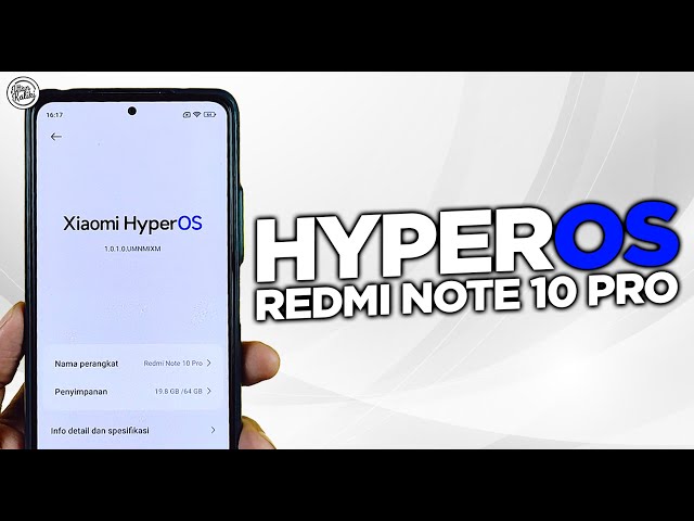 HyperOS Global REDMI NOTE 10 PRO - Say Goodbye To MIUI and All Its Bugs!