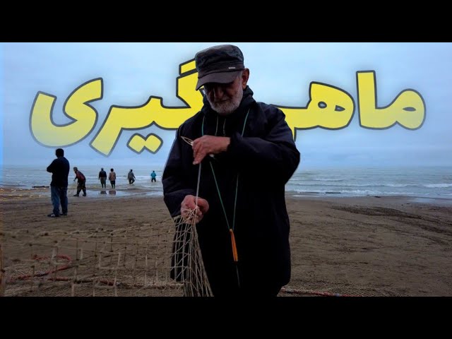 Iran 2024 - Walking In Caspian Sea Beach | Mazandaran ماهی گیری توی ساحل دریای خزر