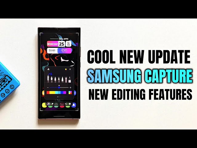 New update for samsung screen capture feature - Samsung One UI 3.1/3.0
