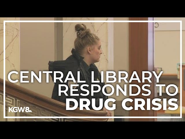 Central Library responds to fentanyl hotspot crisis outside library