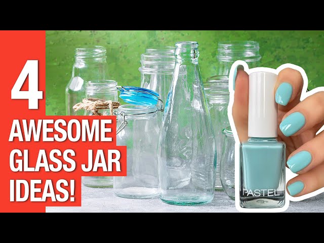4 Great Ideas with Glass Bottles and Jars! ⭐️ DIY ⭐️