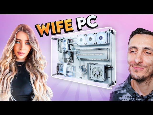 I Built my wife her Ultimate Dream Gaming PC! (Finale)